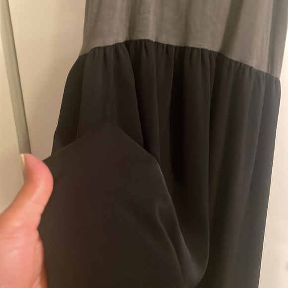 Anthropologie Dolan left coast color block Jersey/silky dress - Picture 3 of 8